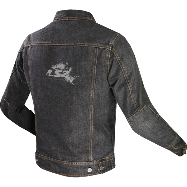 Kurtka jeansowa motocyklowa męska LS2 Oaky Man Black