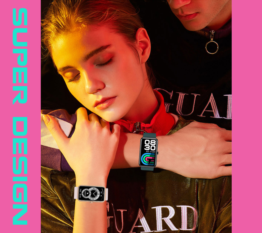 Smartwatch zegarek Rubicon RNCE83 granatowy IP68