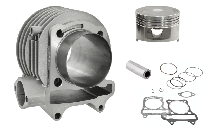 Cylinder 150cc Moretti do skutera Huragan 5 z silnikiem poziomym