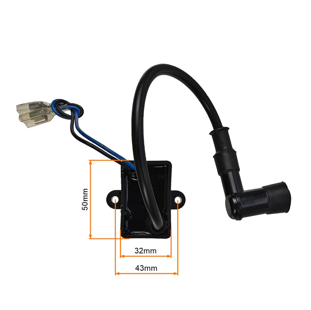 Cewka z modułem (cewko-moduł) 2 przewody silnik rowerowy 2T