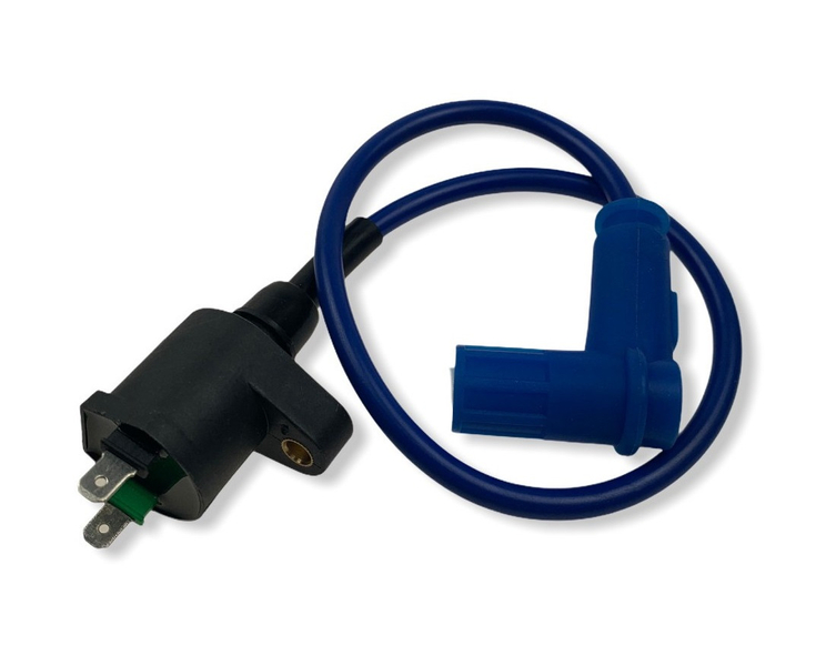 Cewka zapłonowa + fajka High Performance niebieska pitbike MRF Kayo Pitgang RXF