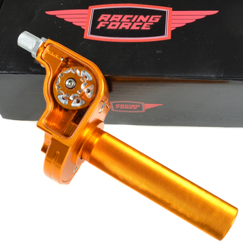 Rolgaz rollgaz aluminiowy cnc złoty krótki skok Racing Force