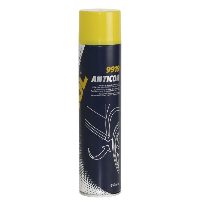 Mannol Anticor Schwarz 650ml ochrona zewnętrznych części zawieszenia 