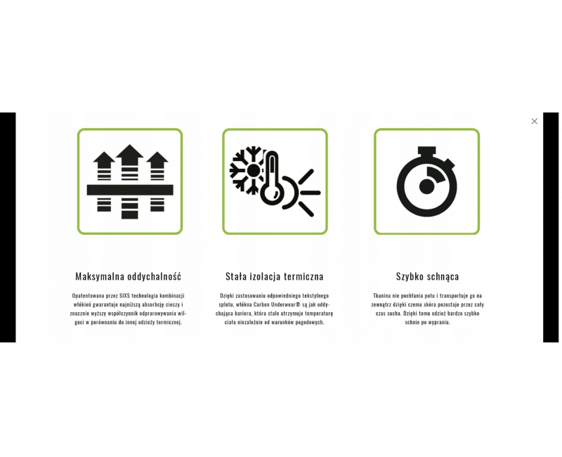 Krótkie skarpetki motocyklowe SIXS termoaktywne czarny carbon