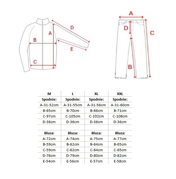 Przeciwdeszczowy Kombinezon Motoxyklowy Leoshi Kurtka + Spodnie Czarny