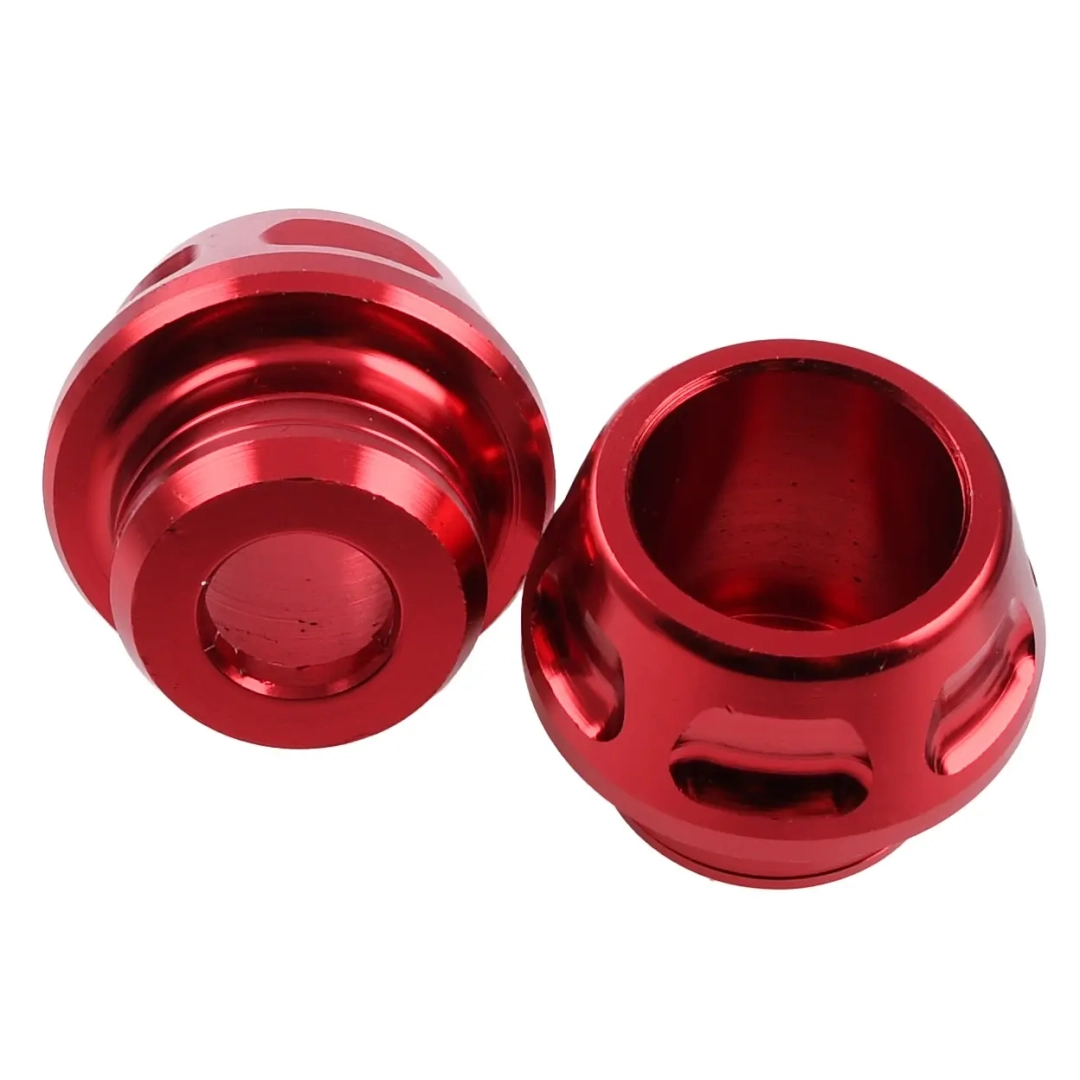 Ciężarki kierownicy alu cnc czerwone Racing Force