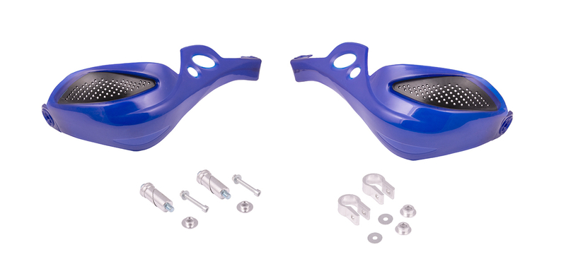 Osłona dłoni handbar Cross Enduro typ 2 Niebieska