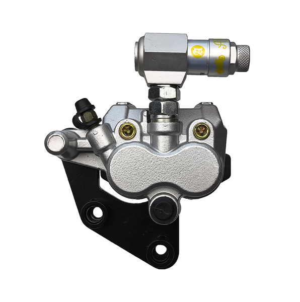 Zacisk hamulca przód 2 - tłoczkowy z ABS Romet 747 na koło 10 cali