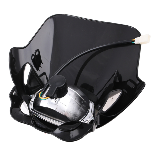 Owiewka uniwersalna czarna 12V 35/35W P15D-25-1 Racing Force