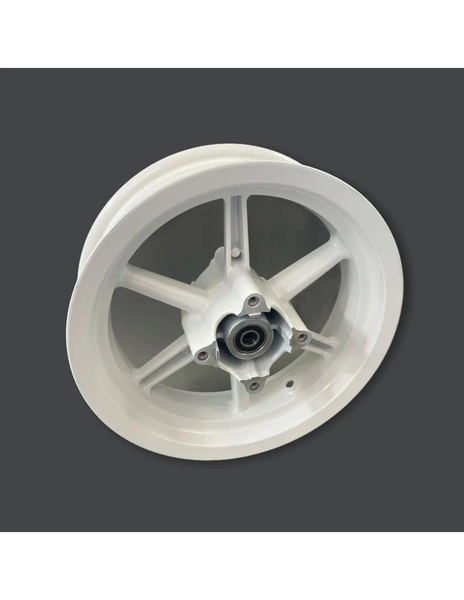 Zestaw felga przód 2.5x12 tył 3.5x12 opona przód 100/90-12 tył 120/80-12 wentyle supermoto Kayo MRF