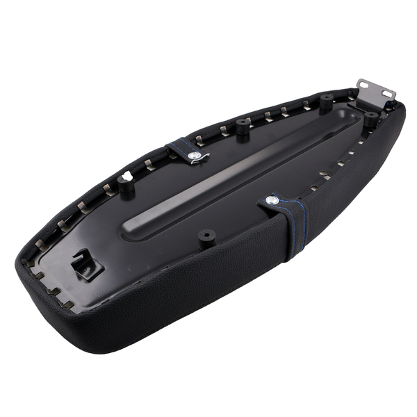 Siedzenie pikowane czarne + niebiesko czarne szwy Simson S50 S51 S70 DPR