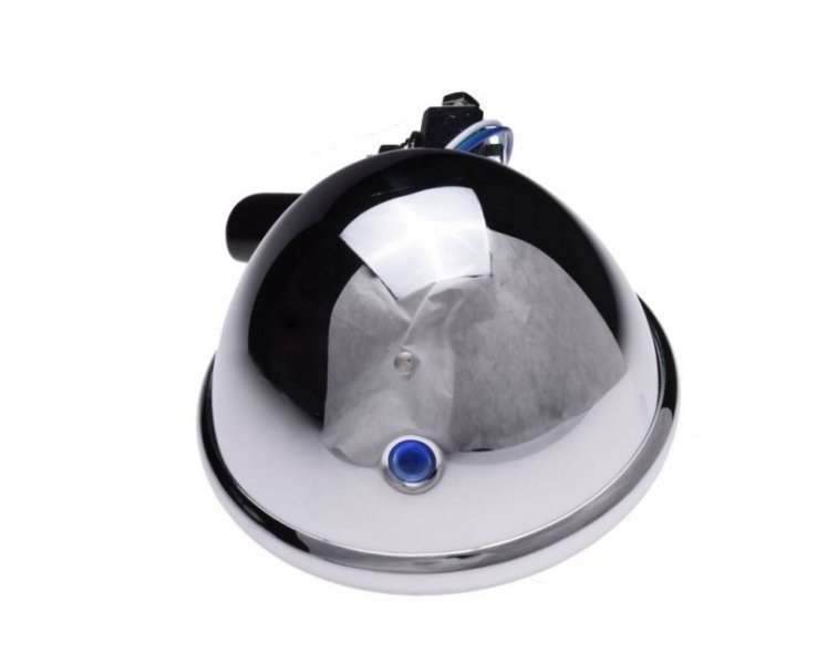 Lampa przednia 5-1/2 cala h4 12v chopper drag star