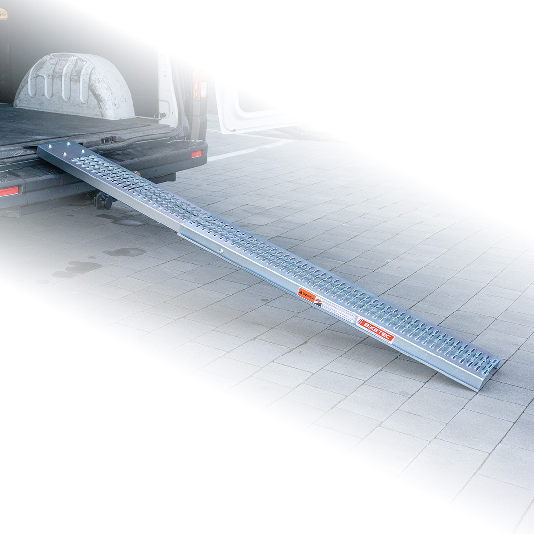 Biketec uniwersalna rampa najazdowa stalowa 215x26cm max 227kg motocykl atv