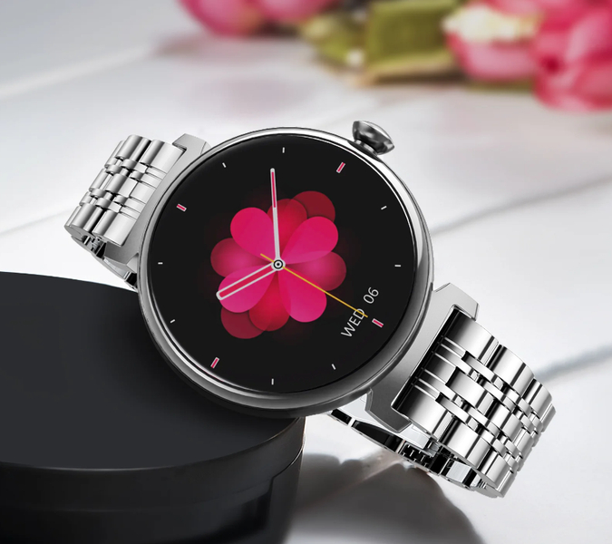 Smartwatch zegarek Rubicon damski RNCF21 tryby sportowe SMS krokomierz puls