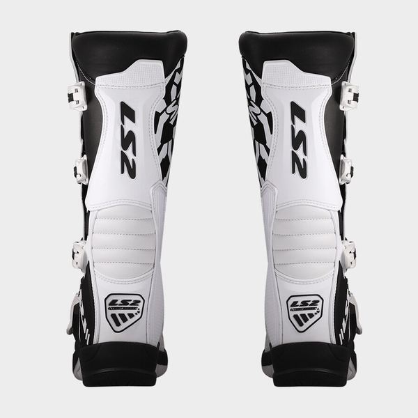 Buty motocyklowe cross enduro męskie LS2 Raptor Man Black White