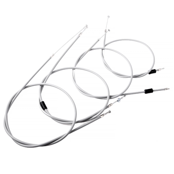 Zestaw linek szare Simson S50 BVF długa dźwignia ssania 4 sztuki DPR Classic