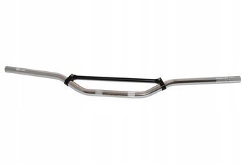 Kierownica cross enduro replay 22mm srebrna 80cm