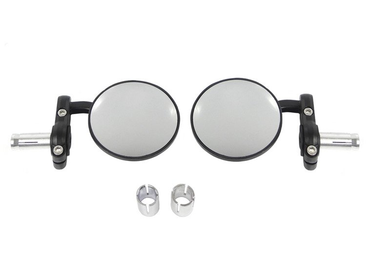 Lusterka okrągłe Naked Cafe Racer Bobber Lusterka w kierownice