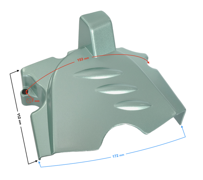 Pokrywa osłona silnika zębatki Quad Atv Bashan 200