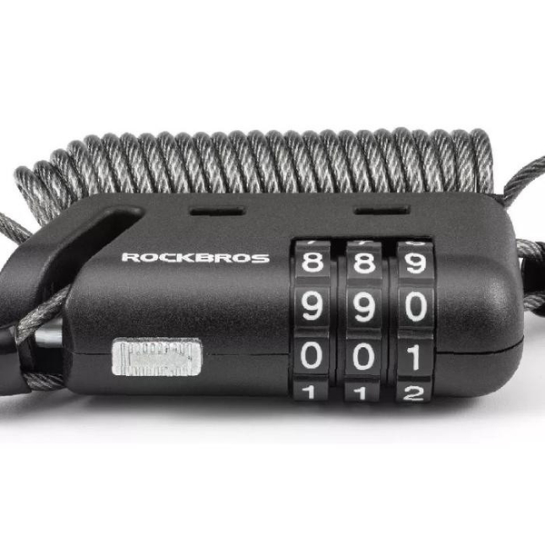 ROCKBROS Linka antykradzieżowa, zabezpieczenie rowerowe do kasku