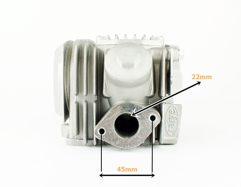 Głowica 52,4mm 110ccm z wałkiem chiński quad atv Bashan Router Zipp