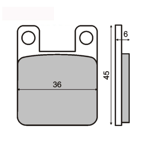 Klocki hamulcowe husqvarna italjet ktm mbk peugeot