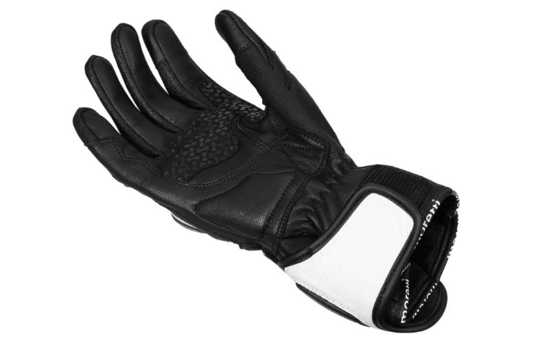 Rękawice motocyklowe Sporty M-1648 Czarno-Białe S