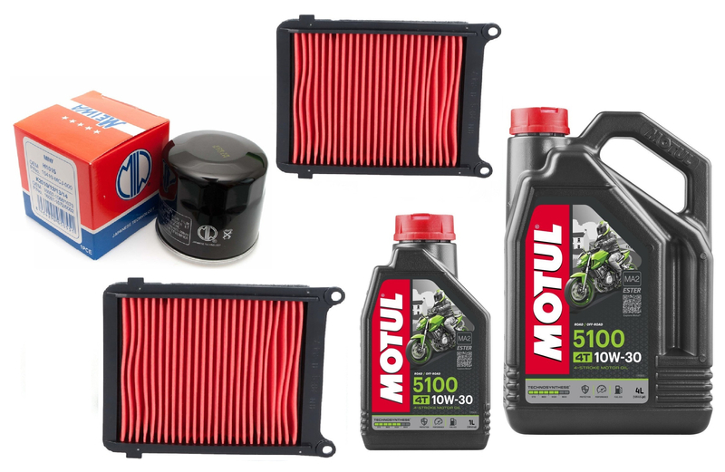 Filtr oleju powietrza olej HF204 Motul 10w30 Honda CRF1100 20-25r NT 22-25r
