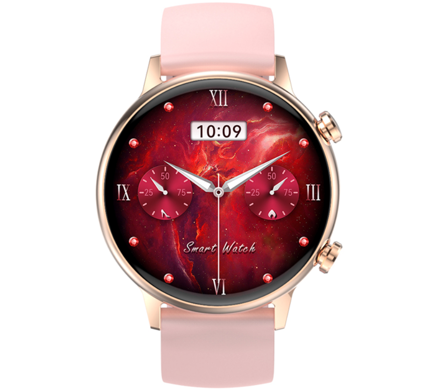 Smartwatch zegarek Rubicon damski RNCF09 zestaw 4 produktów tryby sport SMS