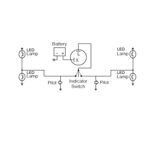Przerywacz Kierunkowskazów LED 12V 0,1-130W Suzuki