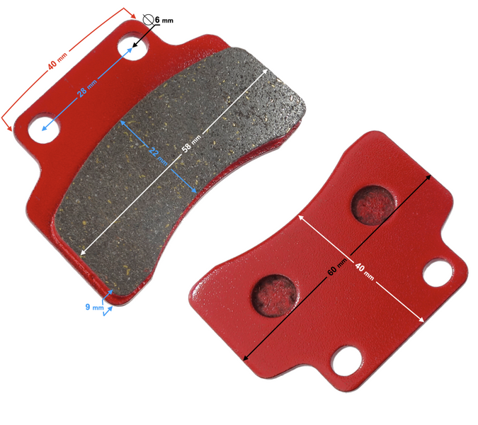 Klocki Hamulcowe Przód Barton Firefox Keeway Focus