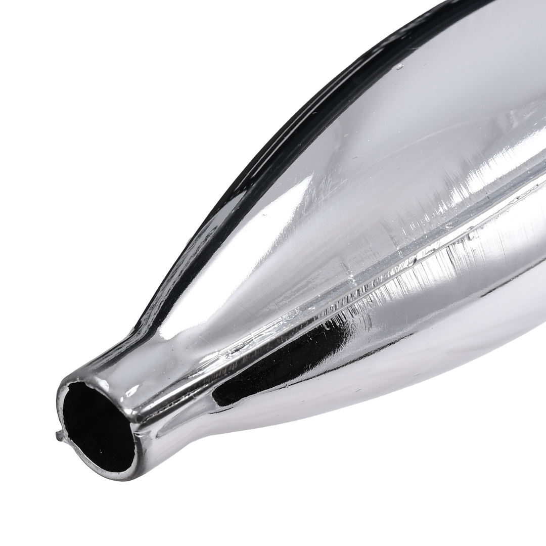 Tłumik wydech chrom Romet Komar Ogar Kadet Delux