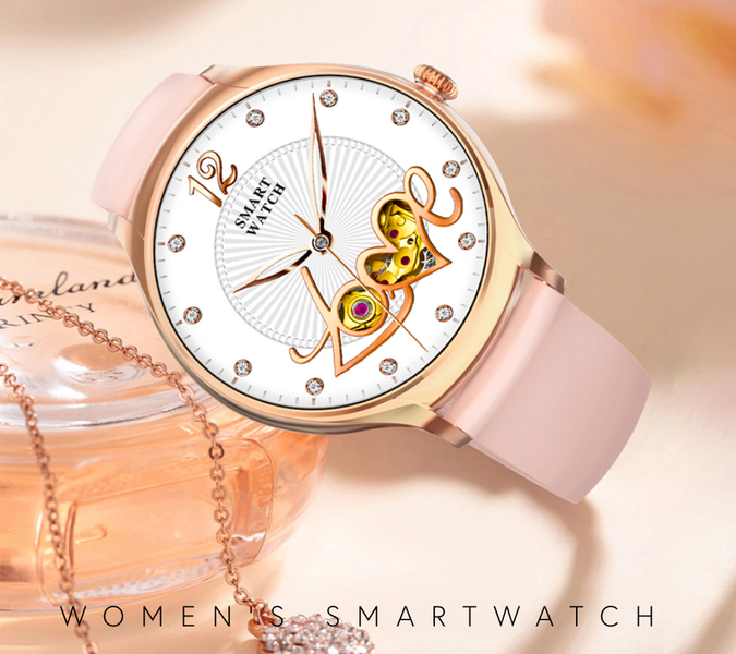 Smartwatch zegarek Rubicon damski RNCF13 tryby sportowe SMS puls kroki sen