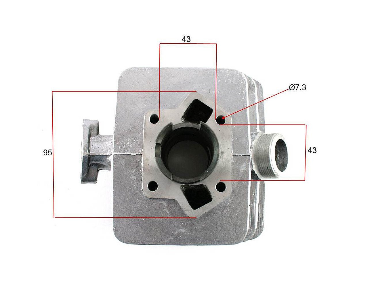 Cylinder 38mm nominał simson s51 sr50 enduro pl