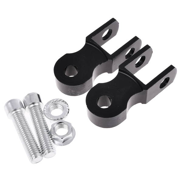 Przedłużki amortyzatora uniwersalne 45mm czarne