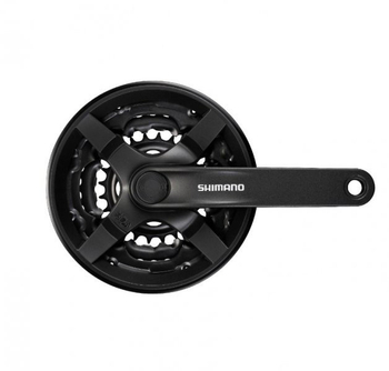 Mechanizm korbowy shimano tourney ty-301 28/38/48t