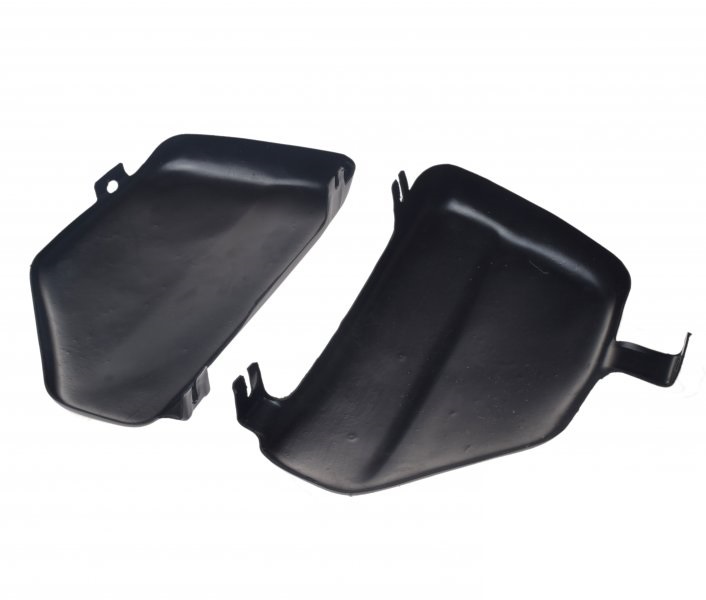 Pokrywy osłony boczne czarne lewa + prawa motocykl WSK 125 175