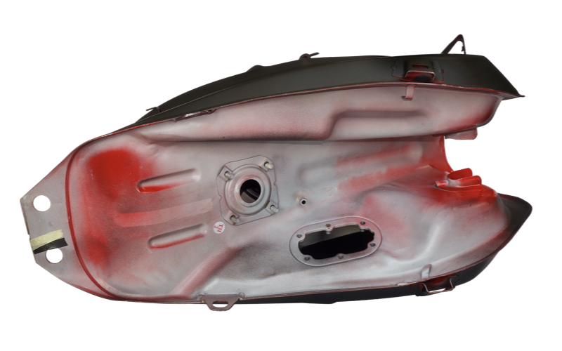 Zbiornik paliwa czerwony do motoroweru FR 2