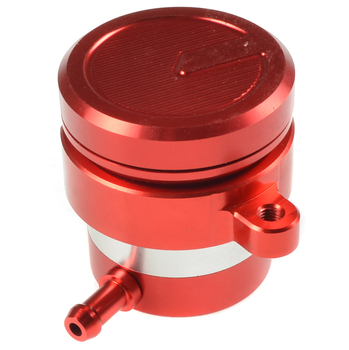 Zbiorniczek płynu hamulcowego uniwersalny aluminiowy czerwony Racing Force