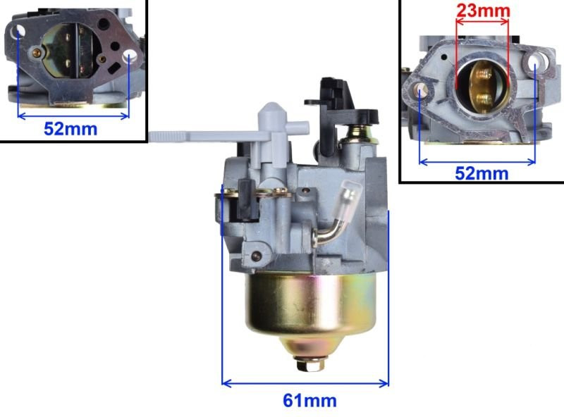 Gaźnik do silnika GX270 wlot 23mm honda gokart itp.