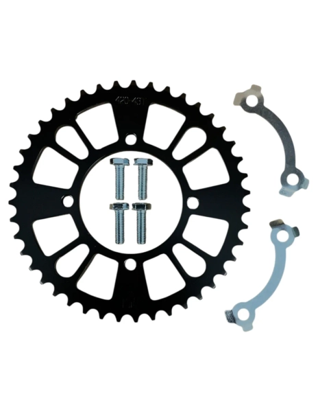 Zębatka tył 43z 420 pitbike MRF 120 HQ SM RC 140 HQ RC RC-Z TTR120 140 RXF