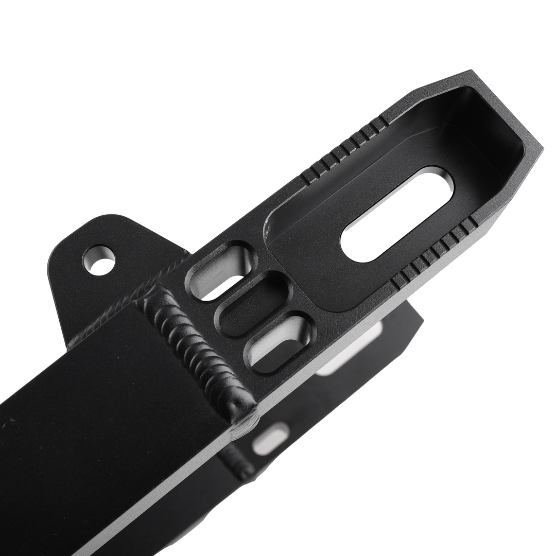 Wahacz ze ślizgiem łańcucha czarny mat aluminium Simson S51 DPR Performance