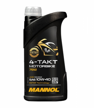 Mannol olej 4T Motorbike 10w40 1l syntetyczny