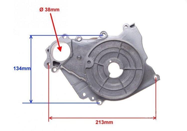 Pokrywa iskrownika atv 110 125 dolny rozrusznik