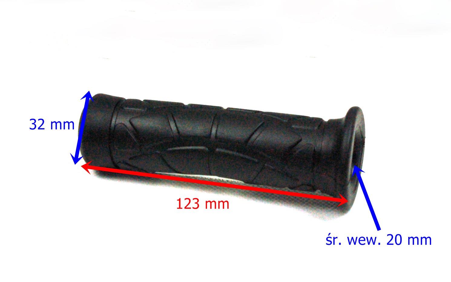 Manetka lewa do skutera Barton Falcon 2