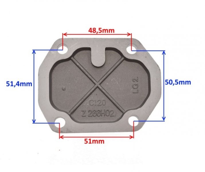 Pokrywa głowicy cylindra silnik ZS154FMI-2 cross