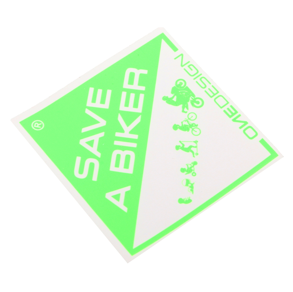 Naklejka Save a Biker 7x7cm