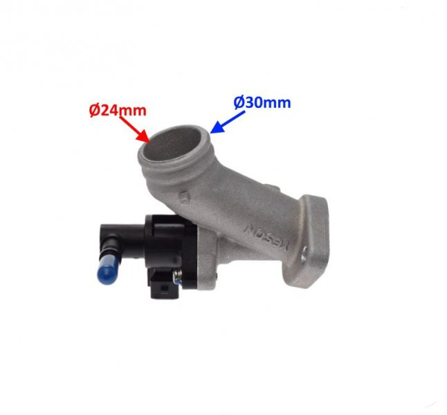 Króciec ssący z wtryskiwaczem do junak 905 Euro4