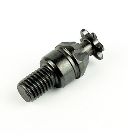 Zębatka przód z wałkiem 6z T8F gwint M10 Mini Pocket Bike