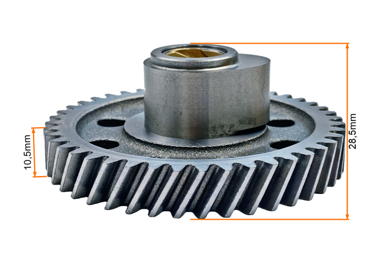 Koło zębate rozrządu bez wałka Romet Zetka 125cc RM 125 K 125 Z 125